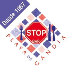 logo stop bar