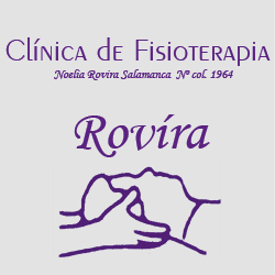 logo clinica de fisioterapia rovira
