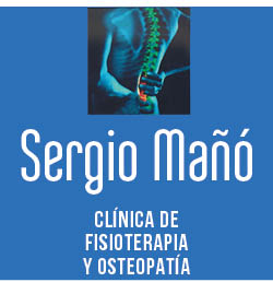 logo clinica fisioterapia y osteopatia sergio maÑo