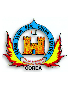 Escudo Falla Sagrada Família Corea